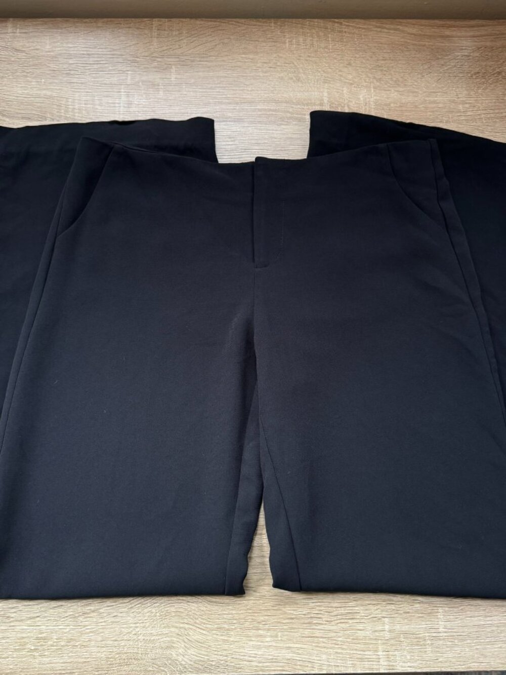 Reformation Vida Low Rise Pants in Pitch Black 8